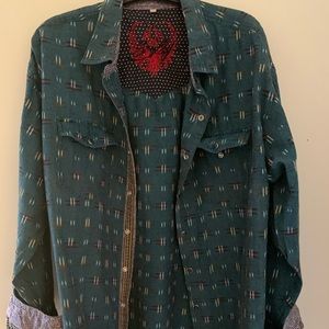 Scully Southwest LS Shirt. XL